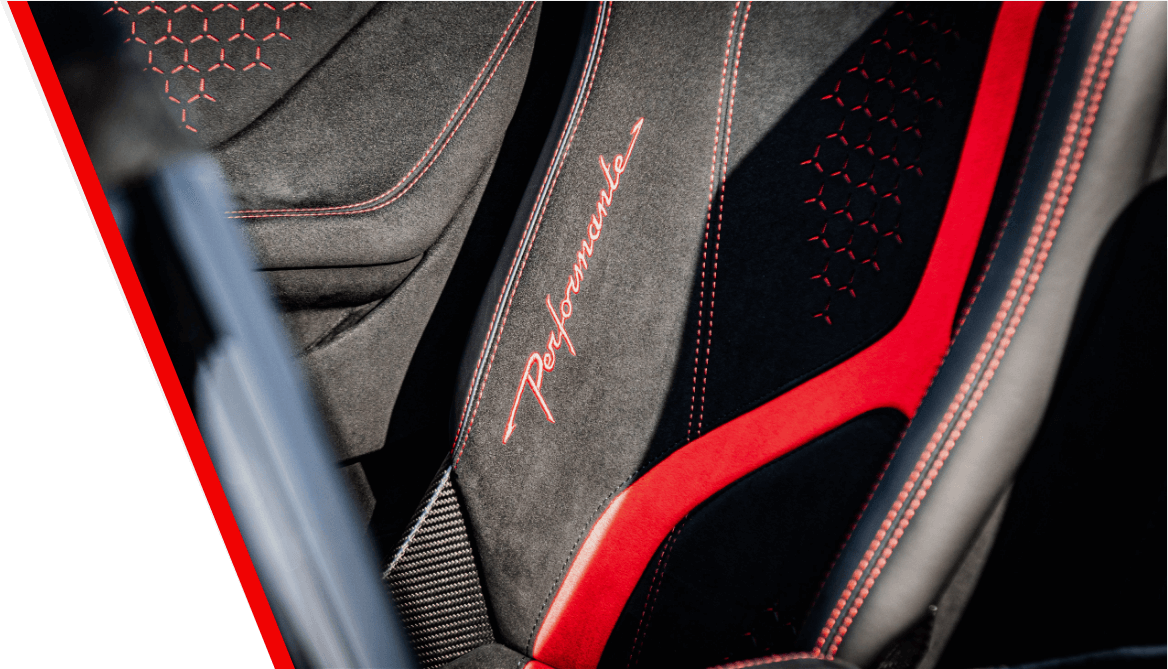 interior of a display car at Speedwerkz in Gatlinburg