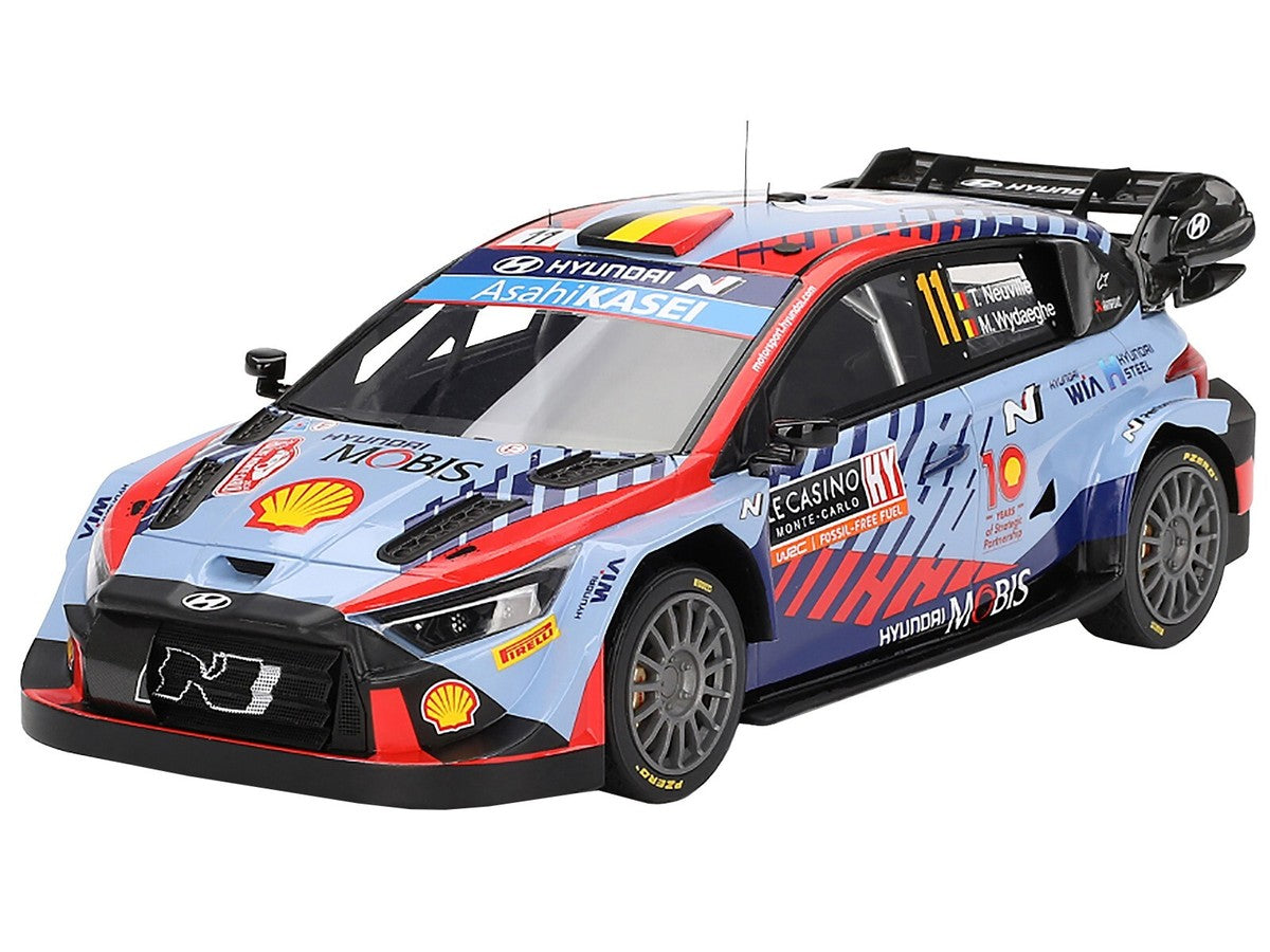 2024 Blue Hyundai #11 Rally 1/18
