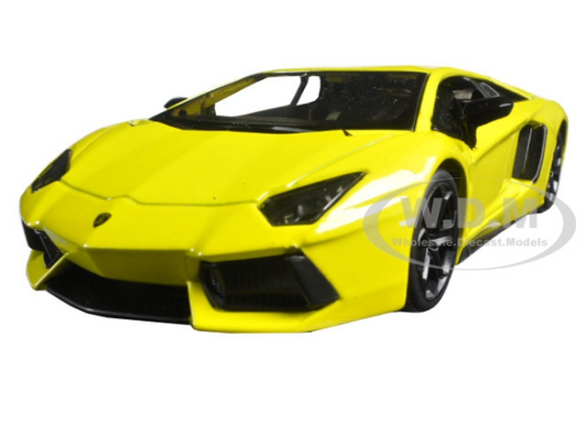 Lamborghini Aventador LP700-4 Yellow Diecast 1/24