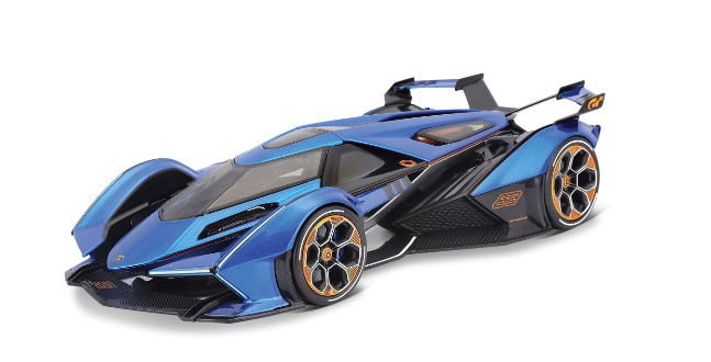Lamborghini V12 Vision Gran Turismo Blue Diecast 1/18th