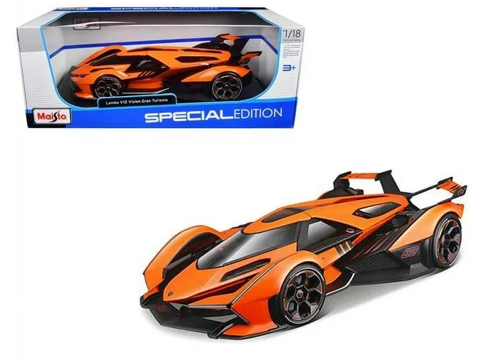 Lamborghini Vision Orange Diecast 1/18th