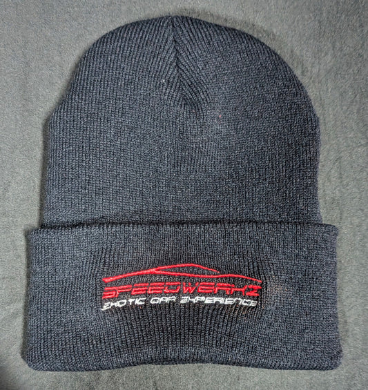 Speedwerkz Classic Cuffed Beanie (Black)