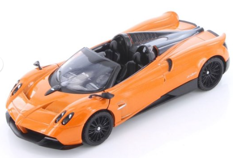 Pagani Huayra Roadster Orange Diecast 1/24th