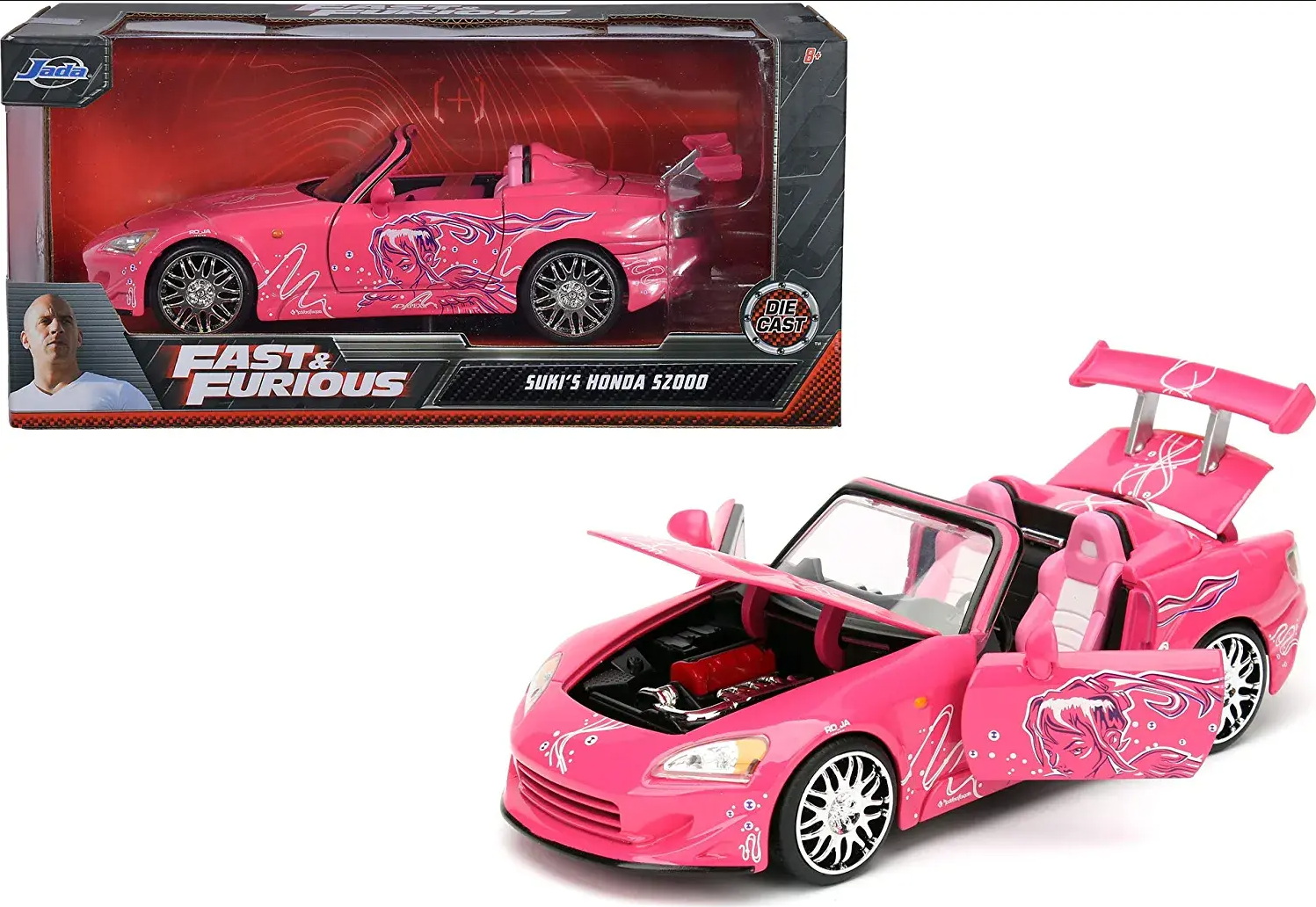 Suki's 2001 Honda S2000 pink 1/24 – Speedwerkz Suki's 2001 Honda S2000 pink 1/24 – Speedwerkz