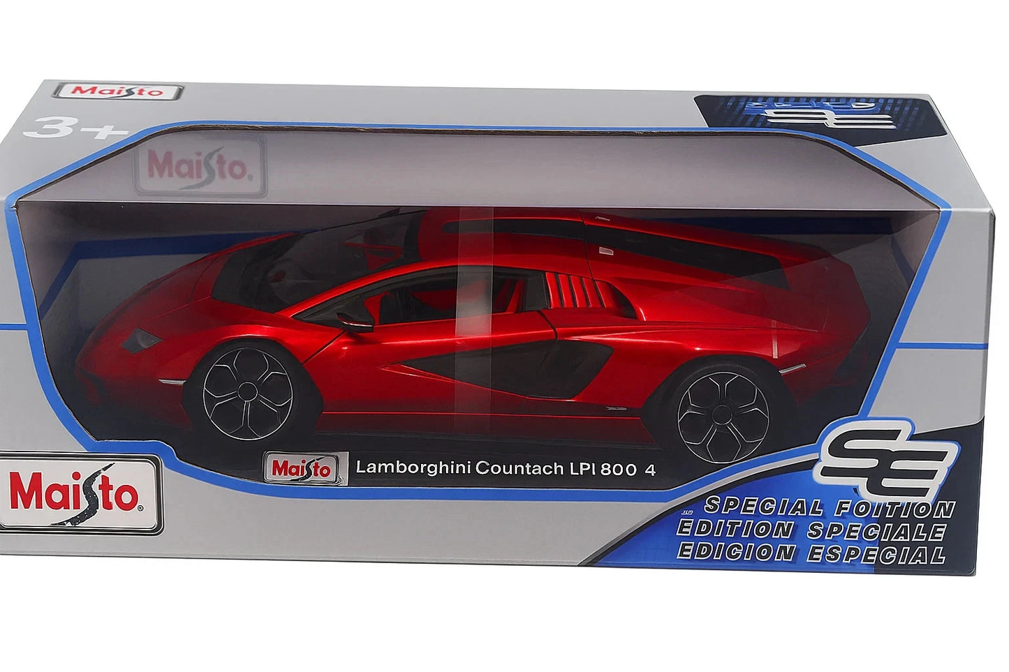 Lamborghini Countach Cherry Red 1/24