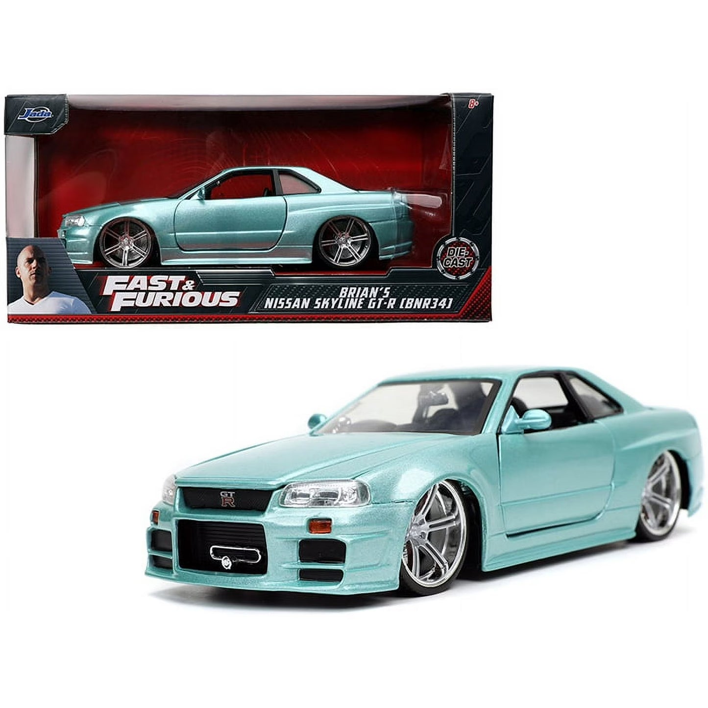Brian's Teal Skyline Gtr 1/32
