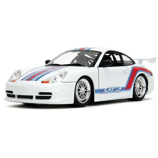 2006 Porsche 911 GT3RS White/Blue 1/24