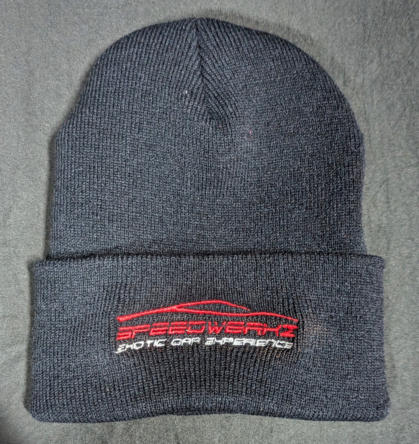 Speedwerkz Classic Cuffed Beanie (Black)