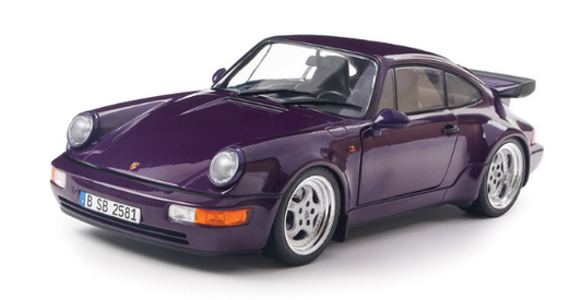 1990 Porsche 964 Turbo Purple Diecast