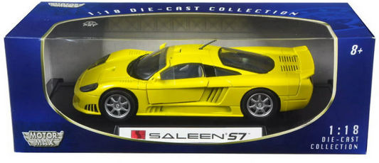 Saleen S7 Yellow Diecast 1/18th