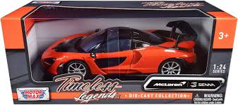 Mclaren Senna Orange Timeless Legends 1/24