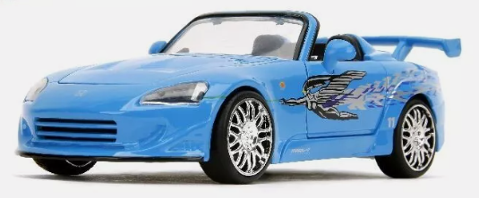 Suki's Honda S2000 Blue Diecast 1/24th