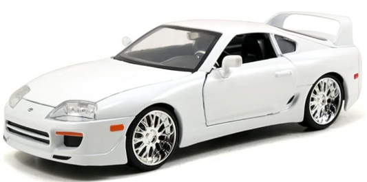 Toyota Supra White Diecast 1/24th
