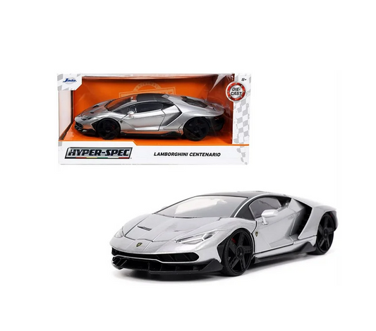 Lamborghini Centenario Silver Diecast 1/24