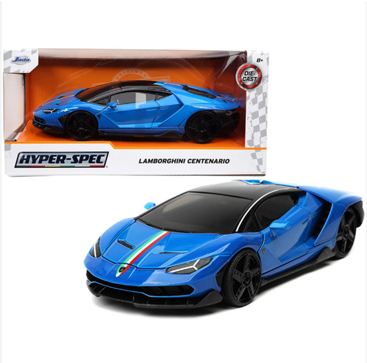 Lamborghini Centenario Hyper Spec Blue Diecast 1/24
