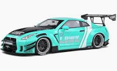 2020 Liberty Walk Nissan GT-R R35 Teal 1/18