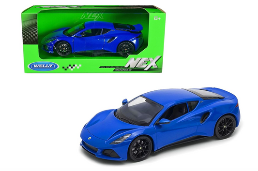 Lotus Emira Blue Diecast 1/24