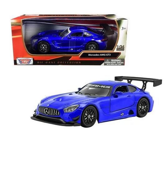 Mercedes AMG GT3 Bright Blue 1/24
