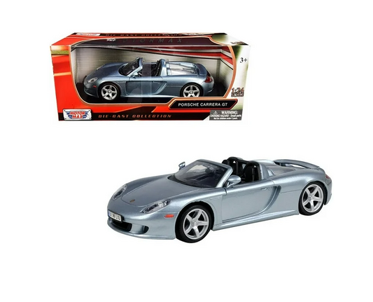 Porsche Carrera GT Grey Diecast 1/24