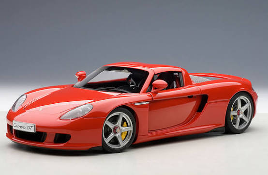 Porsche Carrera Gt Red 1/24