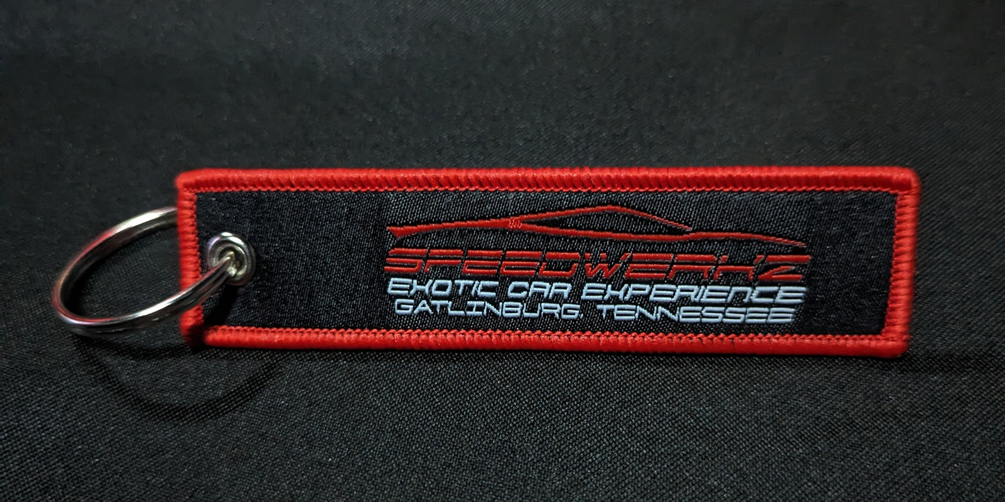 Speedwerkz Custom Woven Key Chain