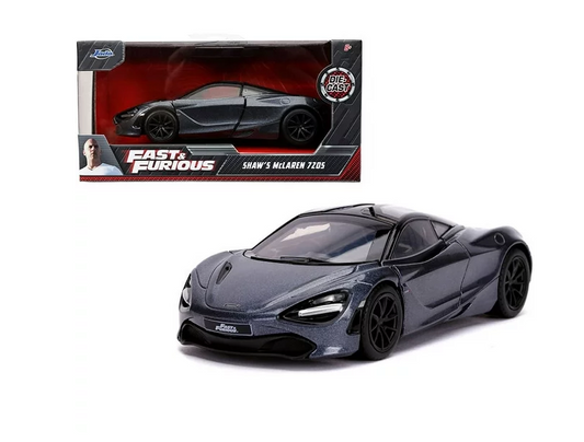 Shaws Mclaren720s metallic grey 1/32
