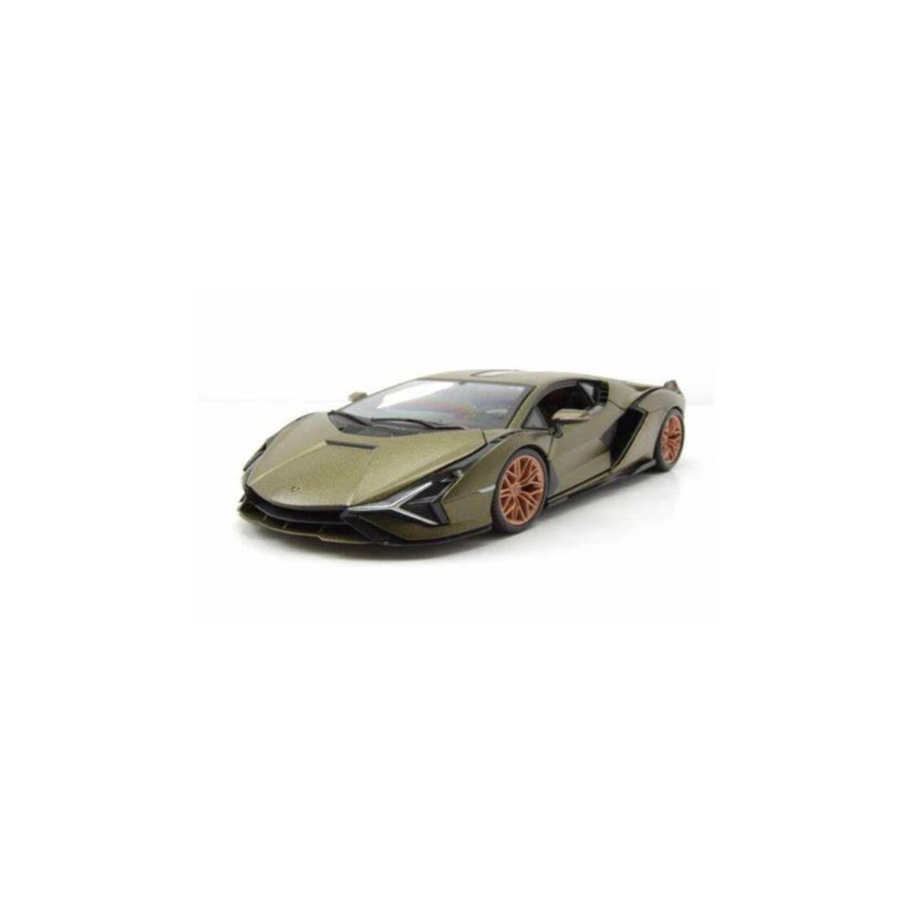 diecast car of a Lamborghini Sian